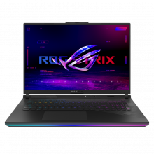 Laptop Gaming ASUS ROG Strix SCAR G18 G834JZR-R6160 (Intel Core i9-14900HX, Ram 32GB, SSD 1TB, VGA RTX 4080 12GB, Màn Hình 18inch WQXGA 240Hz, DOS, Màu Đen)