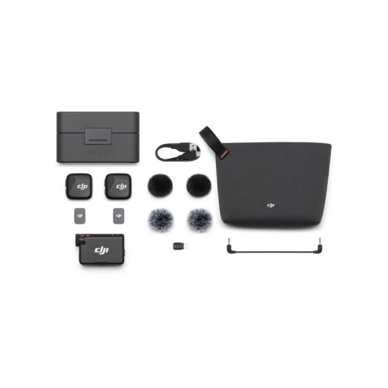 Micro Thu Âm Không Dây DJI Mic Mini Mic Đôi (1RX + 2TX)