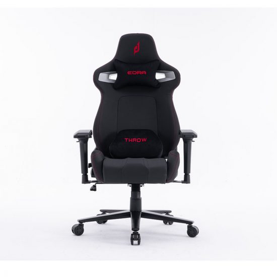 Ghế Gaming EDRA THROW - EGC235 Black (Da PU, Kê tay 4D)