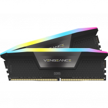 Ram Desktop Corsair DDR5 64GB (2x32GB) 6000MHz Vengeance RGB Black (CMH64GX5M2B6000C40)