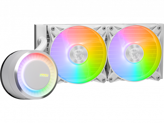 Tản nhiệt nước AIO MSI MAG CORELIQUID E240 White (LGA 1851/1700/1200/115x, AM5/AM4)