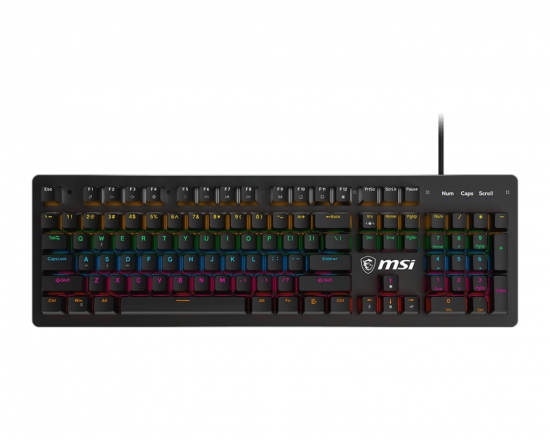 Bàn Phím Cơ Gaming MSI FORGE GK300 - BLUE SWITCH