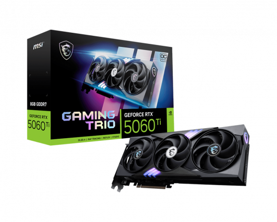 Card Màn Hình MSI GeForce RTX 5060 Ti 8G GAMING TRIO OC GDDR7