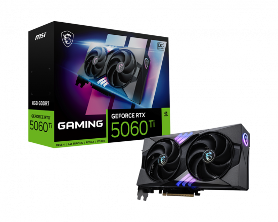 Card Màn Hình MSI GeForce RTX 5060 Ti 8G GAMING OC GDDR7