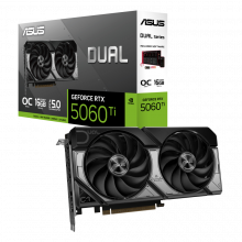 Card Màn Hình ASUS Dual GeForce RTX 5060 Ti 16GB GDDR7 OC Edition (DUAL-RTX5060TI-O16G)
