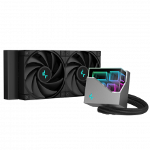 Tản nhiệt nước AIO Deepcool LT520 - Black (LGA1851/1700/1200/115x/20xx, AM5/AM4/sTRX4/sTR4, Fan No LED)