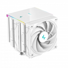 Tản Nhiệt Khí CPU DeepCool AK620 DIGITAL WH - White (LGA 1851/1700/1200/115x/20xx, AM5/AM4, 6 ống đồng, Cao 162mm, Fan No LED)