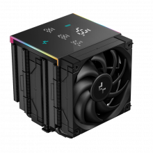 Tản Nhiệt Khí CPU DeepCool AK620 DIGITAL PRO - Black (LGA 1851/1700/1200/115x/20xx, AM5/AM4, 6 ống đồng, Cao 163mm, Fan No LED)