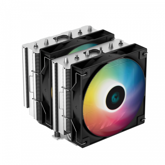 Tản Nhiệt Khí CPU DeepCool AG620 ARGB (LGA 1851/1700/1200/115x/20xx, AM5/AM4, 6 ống đồng, Cao 157mm)