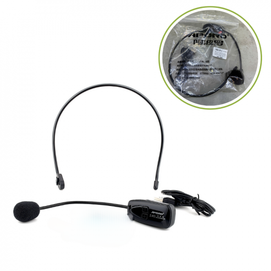 Micro Không Dây Cài Đầu Cho Máy Trợ Giảng 2.4G