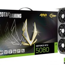 Card màn hình ZOTAC GAMING GeForce RTX 5080 AMP Extreme INFINITY 16GB GDDR7 (ZT-B50800B-10P)