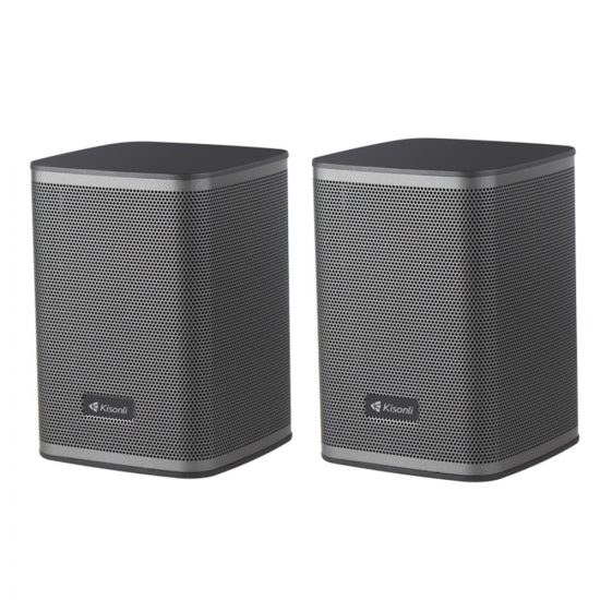 Loa vi tính 2.0 KISONLI X25, đọc thẻ nhớ TF, Bluethooth, AUX, vỏ thép