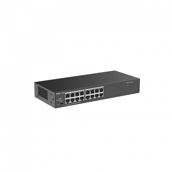 Switch Ruijie RG-ES116G-L 16 cổng 10/100/1000BASE-T, Unmanaged, Vỏ kim loại