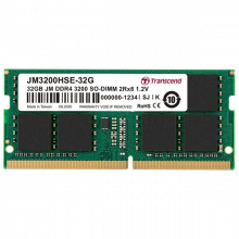 RAM Laptop DDR4 Transcend JM 32GB 3200MHz (JM3200HSE-32G)