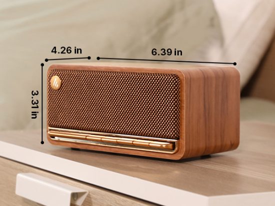 Loa di động không dây EDIFIER MP230 - Brown, Chính hãng, kiểu dáng Retro