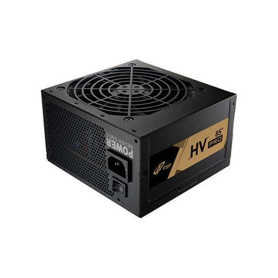 Bộ nguồn máy tính FSP HV PRO 85+ 550W 80 Plus Bronze ATX3.1 230V (FSP550-51AAC)