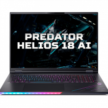 Laptop Acer Predator Helios 18 AI PH18-73-98AQ (Intel Core Ultra 9 275HX, RTX 5090 24GB, Màn Hình 18 inch 4K 120Hz, RAM 192GB, SSD 6TB, Windows 11)