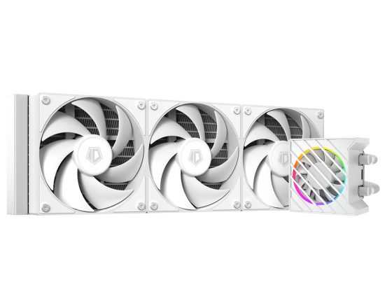 Tản Nhiệt Nước CPU ID-COOLING DASHFLOW 360-XT LITE White (LGA1851/1700/1200/115x/2066/2011, AM5/AM4, Fan No LED)