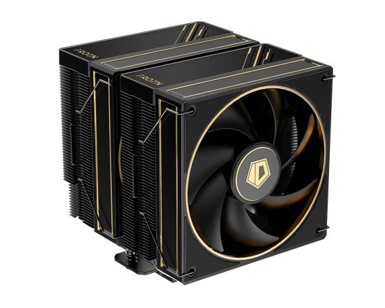 Tản Nhiệt Khí CPU ID-COOLING FROZN A620 GDL Black (LGA1851/1700/1200/115x, AM5/AM4, Fan No LED, 6 ống đồng, Cao 157mm)
