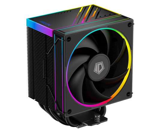 Tản Nhiệt Khí CPU ID-COOLING FROZN A610 ARGB Black (LGA1851/1700/1200/115x/20xx, AM5/AM4, 6 ống đồng, Cao 155mm)