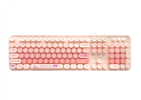 Bàn Phím MOFII SWEET Little Bear Diary Pink
