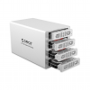 Hộp Đựng Ổ Cứng HDD/SDD 4 KHE SATA 3 ORICO 3549RUS3 (4X8TB, USB-B 3.0, Màu Trắng)