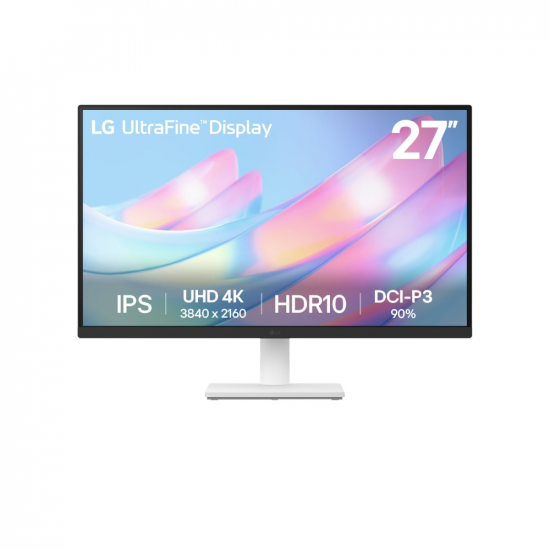 Màn Hình Đồ Họa LG 27inch UltraFine 27US500-W (4K, IPS, 60Hz, 5ms, HDR10, Màu Trắng)