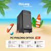PC Phi Long Office R5 (Ryzen 5 5600G, A520M, RAM 16GB, SSD 512GB, PSU 400W, WiFi)
