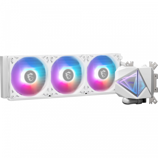 Tản nhiệt nước AIO MSI MAG CORELIQUID I360 White (LGA 1851/1700/115x, AM5/AM4)