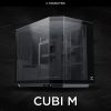 Vỏ case Xigmatek CUBI M Black - EN42775 (m-ATX, Sẵn 3 fan RGB, Max 9 fan, Rad 360)