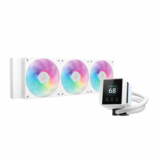 Tản nhiệt nước AIO Deepcool MYSTIQUE 360 WH ARGB - White (LGA1851/1700/1200/115x, AM5/AM4)