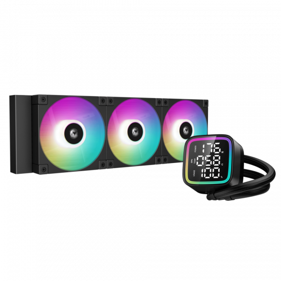 Tản nhiệt nước AIO Deepcool LD360 ARGB - Black (LGA1851/1700/1200/115x, AM5/AM4)