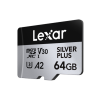 Thẻ nhớ MicroSDXC 64GB Lexar Professional SILVER PLUS 205MB/s (LMSSIPL064G-BNANG) UHS-I, V30, U3, A2