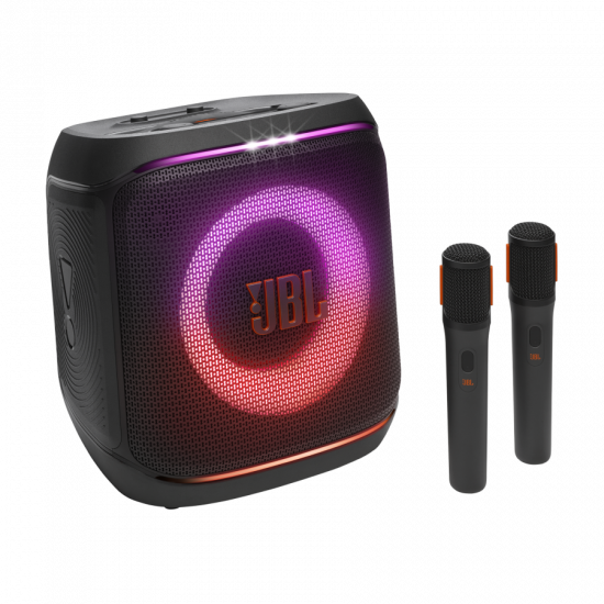 Loa Di Động JBL PartyBox Encore 2 Kèm 2 Mic Không Dây (100W, Bluetooth 5.4, IPX4, Pin Lên Đến 15H)