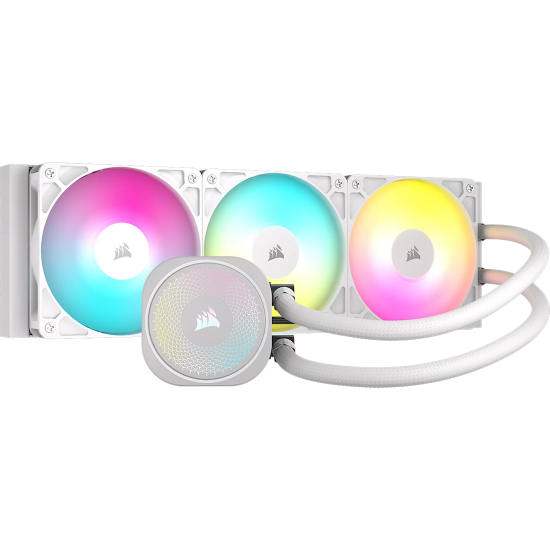 Tản Nhiệt Nước AIO Corsair NAUTILUS 360 RS ARGB White (CW-9060095-WW) (LGA 1851/1700, AMD AM5/AM4)