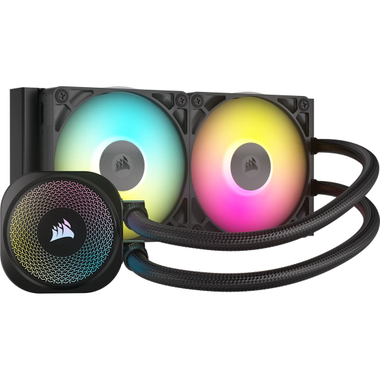 Tản Nhiệt Nước AIO Corsair iCUE LINK TITAN 240 RX RGB Black (CW-9061016-WW) (LGA 1851/1700, AMD AM5/AM4)