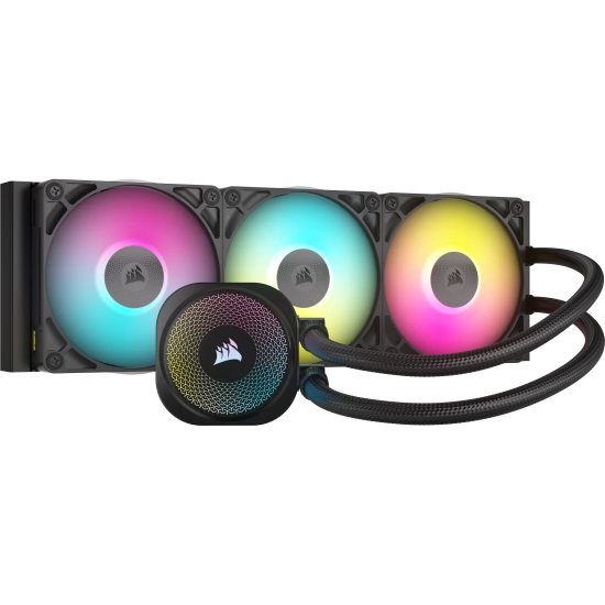 Tản Nhiệt Nước AIO Corsair iCUE LINK TITAN 360 RX RGB Black (CW-9061018-WW) (LGA 1851/1700, AMD AM5/AM4)
