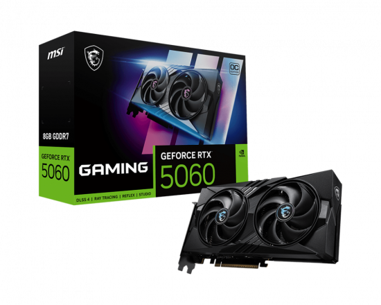 Card Màn Hình MSI GeForce RTX 5060 8G GAMING OC GDDR7