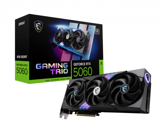 Card Màn Hình MSI GeForce RTX 5060 8G GAMING TRIO OC GDDR7