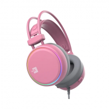 Tai Nghe Gaming Có Dây ZIDLI Fcore FH11L Pink (USB 7.1, RGB)