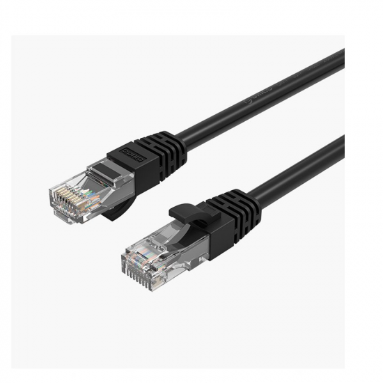 Cáp Mạng Đầu Đúc Cat6 5m Orico PUG-C6-50-BK Đen