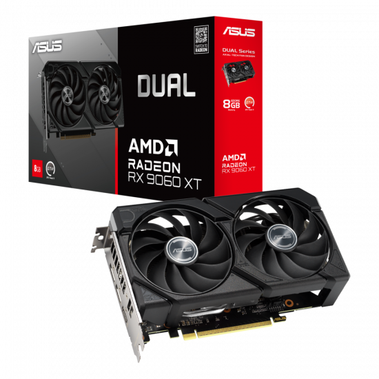 Card Màn Hình ASUS Dual Radeon RX 9060 XT 8G GDDR6 (DUAL-RX9060XT-8G)