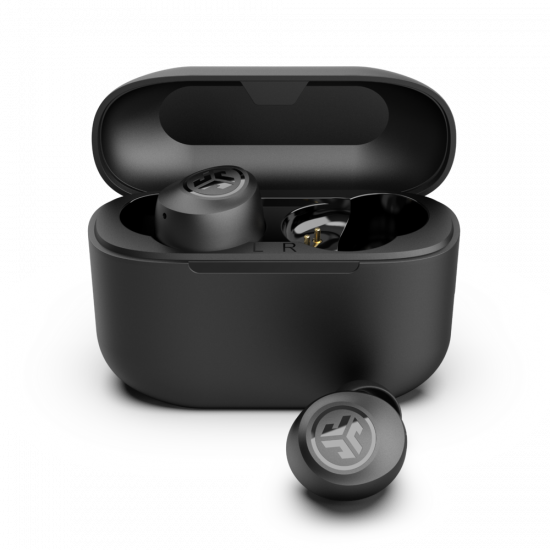 Tai Nghe Không dây True Wireless JLab Go Pop+ Black (Bluetooth 5.3, Pin 9 giờ, IPX4)