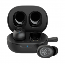 Tai Nghe Không Dây True Wireless JLAB JBus mini Black (Bluetooth 5.3, Pin 5.5 giờ, IP55)
