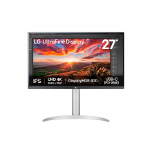 Màn Hình 4K 27inch LG 27UP850K-W (NanoIPS, 60Hz, 5ms, Tích Hợp Loa, USB Type C)