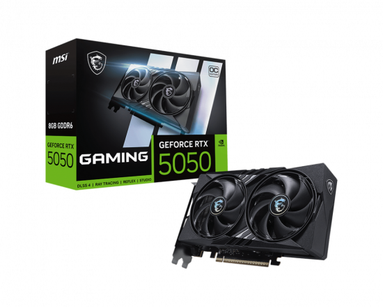 Card Màn Hình MSI GeForce RTX 5050 8G GAMING OC GDDR6