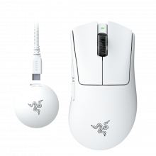Chuột Gaming Không Dây Razer DeathAdder V4 Pro White (RZ01-05330100-R3A1)