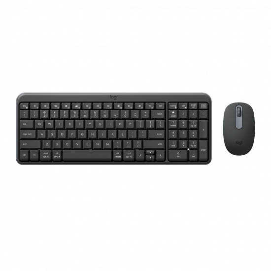 Combo Bàn Phím Và Chuột Không Dây Logitech MK250 Graphite (Bluetooth) (920-013559)