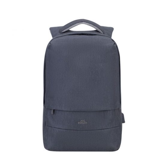 Balo Laptop 15.6inch Rivacase 7562 Dark Grey (Polyester, Khả Năng Chống Nước)