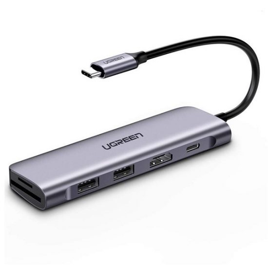 Đầu Chuyển USB Type C 6 IN 1 UGREEN 70411